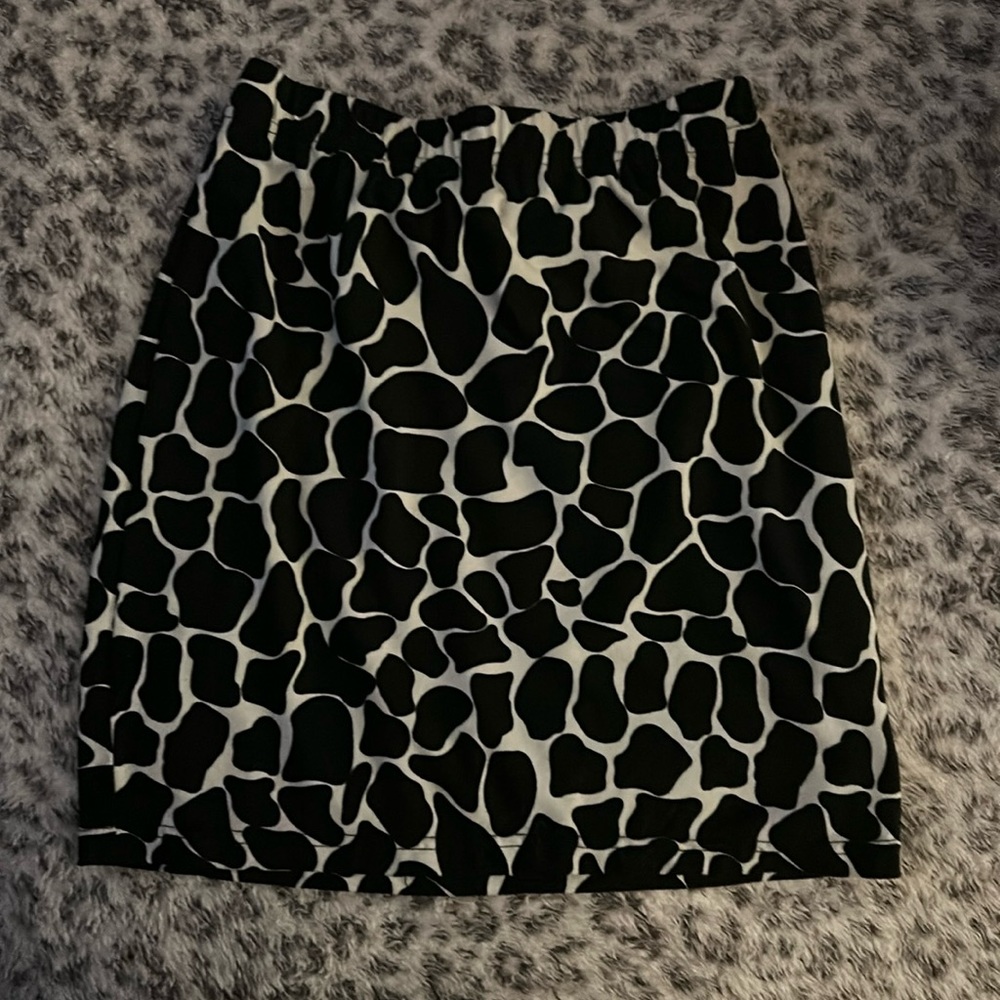 Printed Stretchy SHEIN Skirt